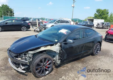 2020 Tesla Model 3 Performance Dual Motor All-Wheel Drive from USA, damaged, VIN 5YJ3E1EC2LF796182
